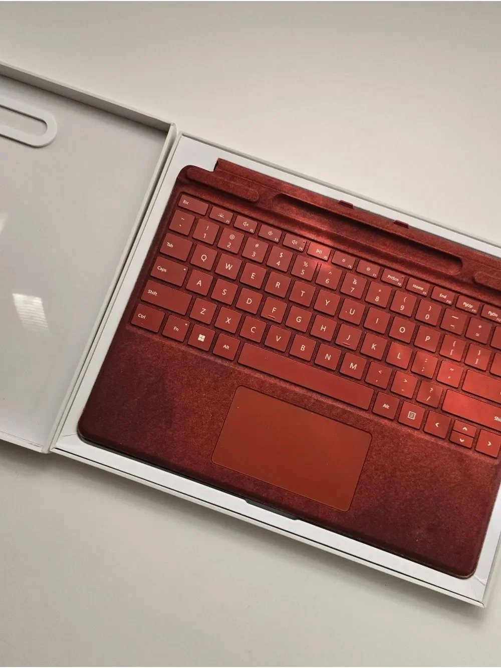 Microsoft Surface Pro Signature Keyboard Poppy Red Alcantara Pro 8 9 X